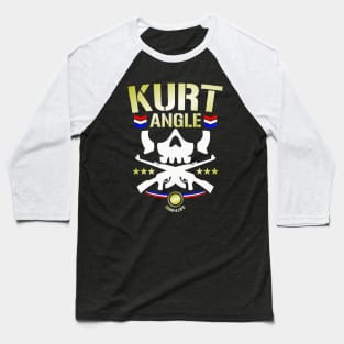 Kurt Angle Fiery Baseball T-Shirt